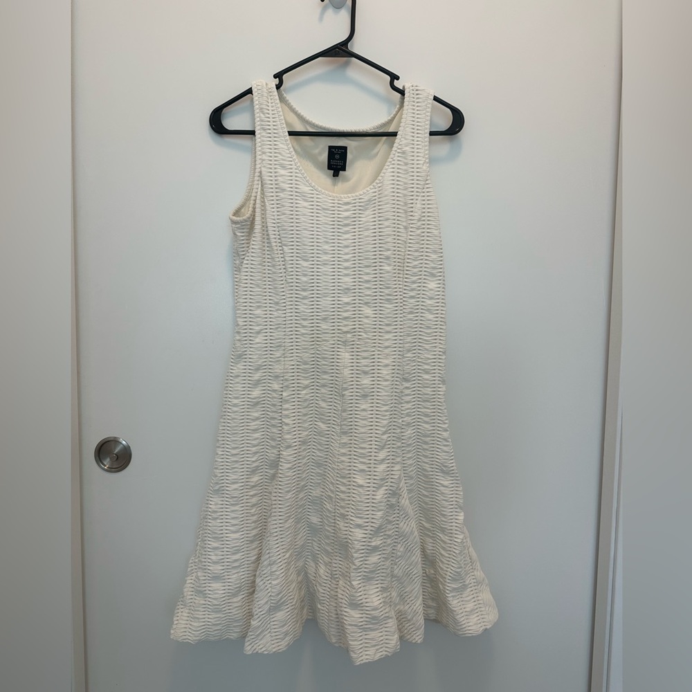 White Wedding Cocktail Dress, Rag and Bone and Barney’s